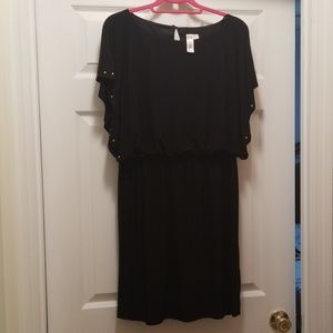 Emma & Michele black dress